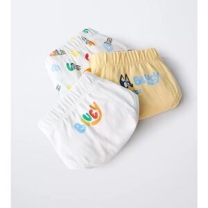 ZARA THREE-PACK OF BLUEY LUDO STUDIO UNDERWEAR